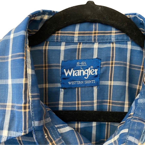 Vintage wrangler pear snap button down - Picture 2 of 6